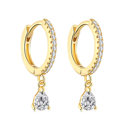 [Noble Jewelry]Luxurious Geometric Drop Earrings