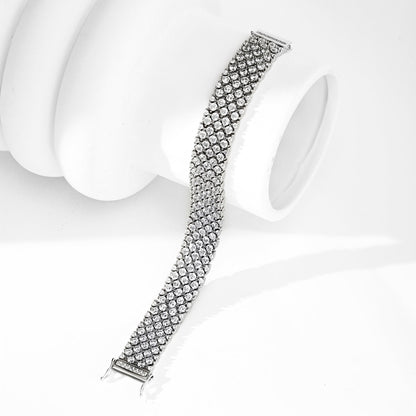 [Noble Jewelry]Ornate Elegant Round Cut Party Bracelet