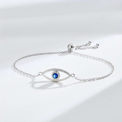 [Noble Jewelry]Devil's Eye Hollow Design Bracelet